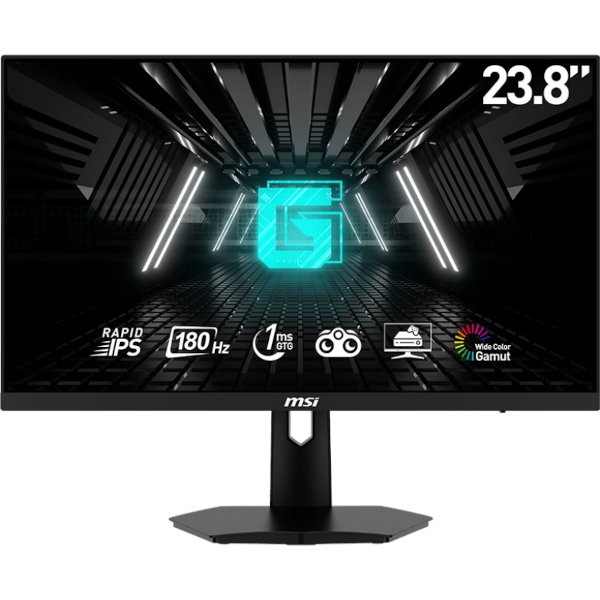 Monitor MSI G244F E2 / 23.8" / FHD / 180Hz / 1ms / IPS rapid / black