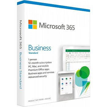 Microsoft 365 Business Standard - Slovenian - 1 year subscription