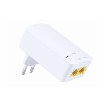 Maxlink PoE injector - 802.3af, 48V, 0.32A, 15,4W, 1Gbit, socket