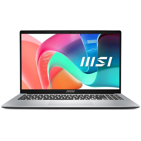 Notebook MSI Modern 15 F1MG-652XHR Intel Core 7 / 16GB / 512GB SSD / 15.6" FHD IPS-level / Intel Graphics / Windows 11 Home / silver