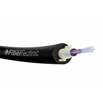 NFO Fiber optic cable Fibertechnic ADSS Z-XOTKtcdDb, 12F, G.652D, 1,2kN, Span 80m, 1m