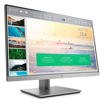 LCD HP EliteDisplay 23" E233; black/silver, B+;1920x1080, 1000:1, 250 cd/m2, VGA, HDMI, DisplayPort, USB Hub, AG