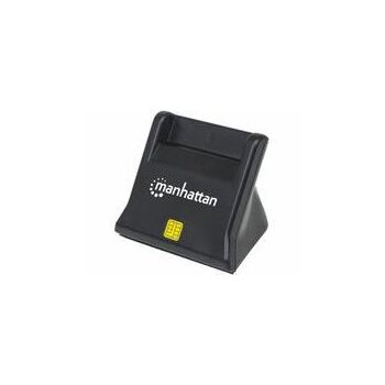 Manhattan Smart Card Reader, USB external, Black