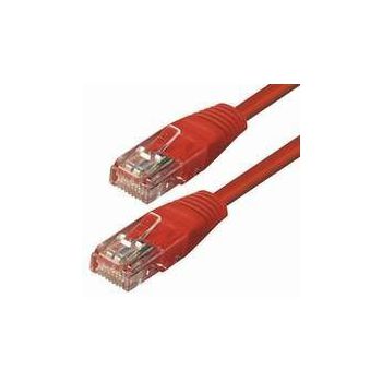 NaviaTec Cat5e UTP Patch Cable 0,5m red