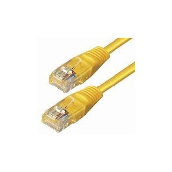 NaviaTec Cat5e UTP Patch Cable 0,5m yellow