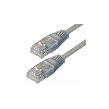 NaviaTec Cat5e UTP Patch Cable 0,25m grey