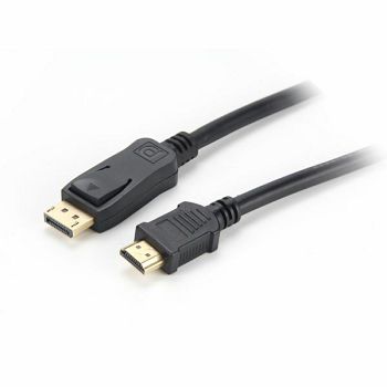 NaviaTec DisplayPort na HDMI kabel, 1m, crni