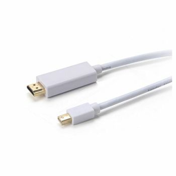 NaviaTec Mini DisplayPort na HDMI kabel, 2m, bijeli