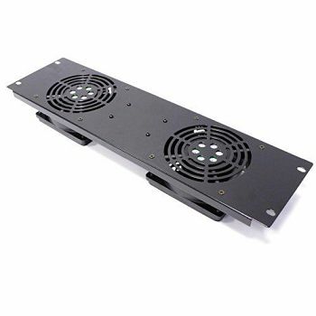 NaviaTec 19" ventilatorska jedinica, 3U, 2 ventilatora