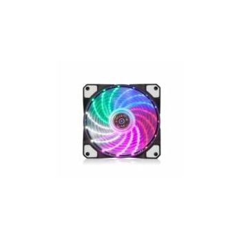 NaviaTec PC Case Fan 120mm, Colorful LED