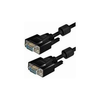 NaviaTec VGA kabel, M-M, 5m, crni