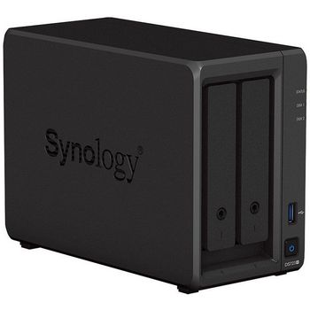 Synology DiskStation DS723+ NAS Server - 2GB RAM, 2x Gb LAN - 2-Bay DS723+