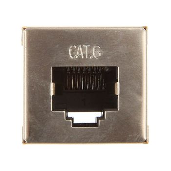 InLine Cat. 6 Patch cable coupling 2x RJ45 socket shielded 69990B
