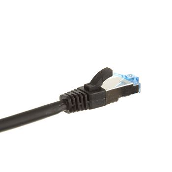 InLine Patchkabel Cat.6A, S/FTP (PiMf), 500MHz, schwarz - 3m 76803S