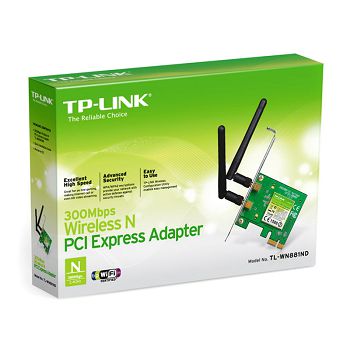 TP-Link Wireless LAN Adapter, PCIe 802.11n, TL-WN881ND TL-WN881ND