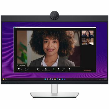 Monitor DELL P2724DEB Video Conferencing 27", 2560x1440, QHD, IPS Antiglare, 16:9, 1000:1, 350 cd/m2, 8ms/5ms, 178/178, 2xDP, HDMI, 2xUSB-C (DP/PD), USB-B, 3xUSB-A, RJ-45, Audio line out, 2x5W Speaker