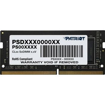 Patriot Signature Line 4GB DDR4-2666 SODIMM PC4-21300 CL19, 1.2V