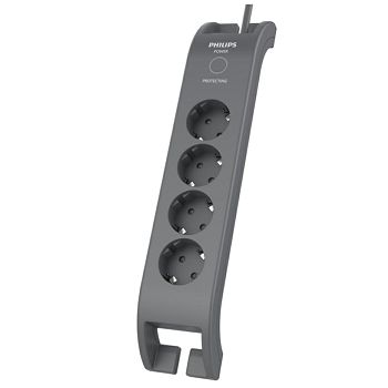 Philips surge protection with 4 sockets