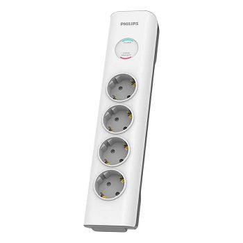 Philips surge protection with 4 sockets