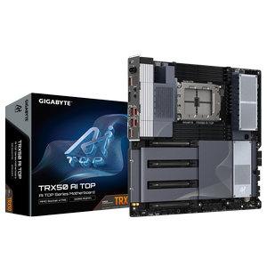 GIGABYTE TRX50 AI Top Mainboard, Sockel sTR5, AMD TRX50, E-ATX - DDR5-TRX50 AI TOP