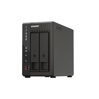 QNAP NAS server for 2 disks, 8GB ram, 2.5Gb network