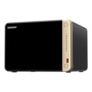 QNAP NAS server for 6 disks, 8GB ram, 2.5GbE network