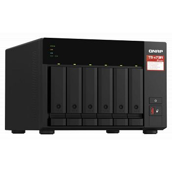 QNAP NAS server for 6 disks, 8GB RAM, 2x 2.5GbE network