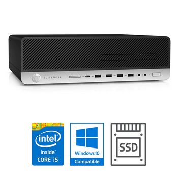 HP EliteDesk 800 G3 SFF i5-6500, 8GB, 240GB SSD + 500GB HDD