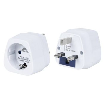 RivaCase travel adapter PS4401 EU to UK