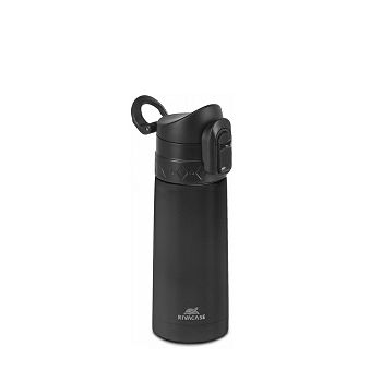 RivaCase black vacuum thermos 90351BK, 0.35L