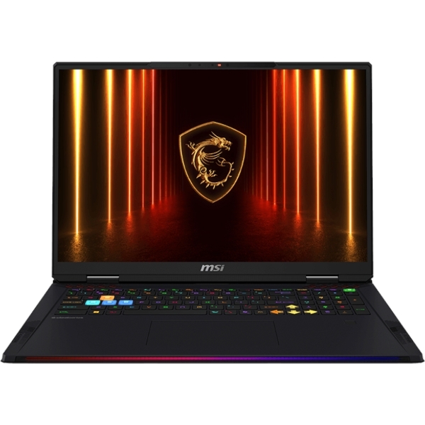 Laptop MSI Raider A18 HX A9WIG R9 / 64GB / 4TB SSD / 18" UHD+ / NVIDIA GeForce RTX5080 / Windows 11 Pro / midnight black