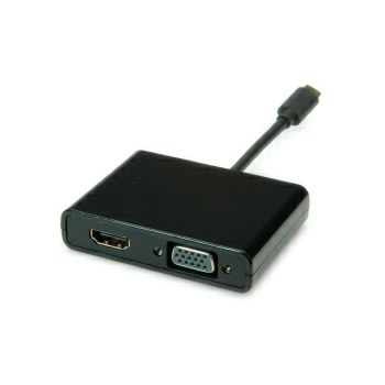 STANDARD adapter USB-C - VGA/HDMI (M/F)