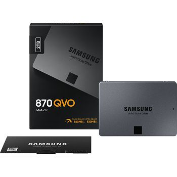 Samsung 2TB 870 QVO SSD SATA3 2.5" disk