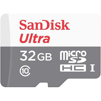 SanDisk 32GB Ultra microSDHC + SD Adapter 100MB / s Class 10 UHS-I