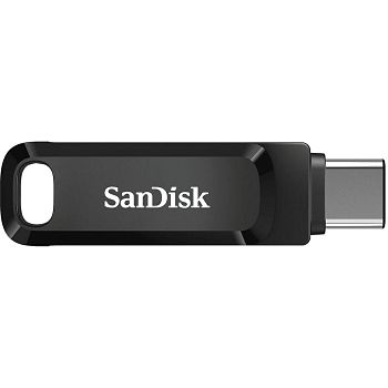 SanDisk Ultra Dual Drive Go USB Type C, 128GB 3.1 / 3.0, b up to 150 MB / s, black