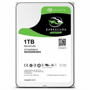 Seagate BarraCuda 1TB 3.5 SATA3 6GB / s 64MB 7200 rpm
