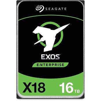 SEAGATE 16TB Exos X18 256MB cache, 7200 rpm