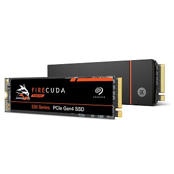 Seagate 1TB SSD FireCuda 530 m.2 NVMe x4 Gen4 with cooler
