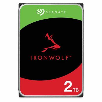 Seagate 2 TB 3,5" HDD, Ironwolf, 5900 RPM, SATA, 256MB