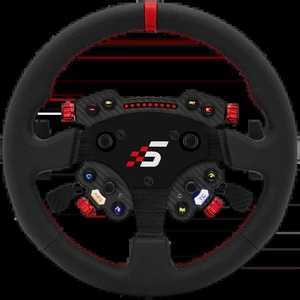 Simagic GT1 D Steering Wheel + Pro HUB/Knob - Leather