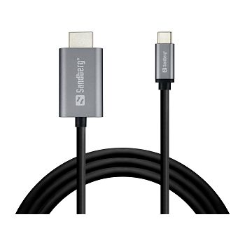 Sandberg USB-C to HDMI adapter cable 2m