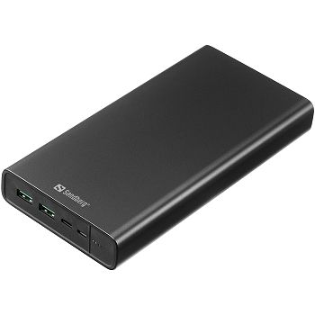 Sandberg Powerbank USB-C PowerDelivery 100W 38,400mAh portable battery