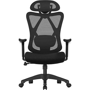 SONGMICS OBN063B01 office chair, black