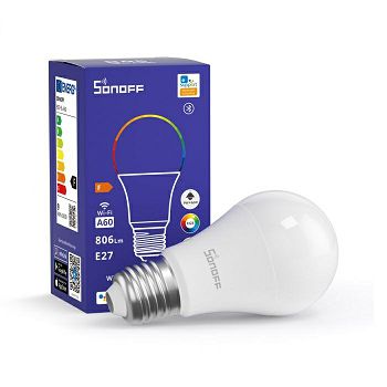 SONOFF Wi-Fi / Bluetooth smart LED lamp E27 9W RGB