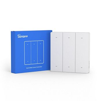 SONOFF smart Wi-Fi wall switch R5, white.