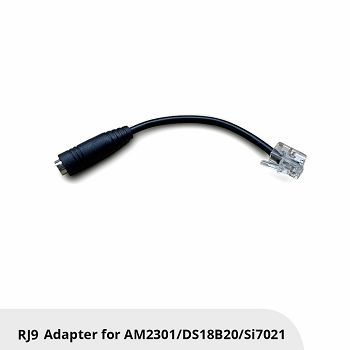 SONOFF adapter 2.5mm to RJ9 for temperature, humidity sensor and extension