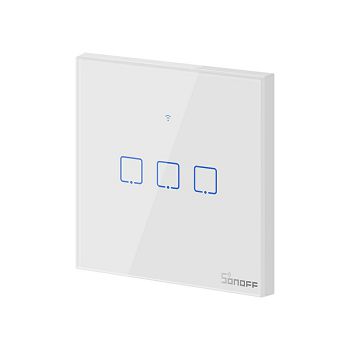 SONOFF smart wall switch Wi-Fi + RF433 triple T1EU3C-TX