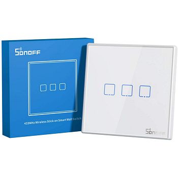 SONOFF wireless smart wall switch 433MHz dual T2EU3C-RF