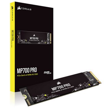 Corsair MP700 Pro NVMe SSD, PCIe 5.0 M.2 Typ 2280 - 1 TB CSSD-F1000GBMP700PNH