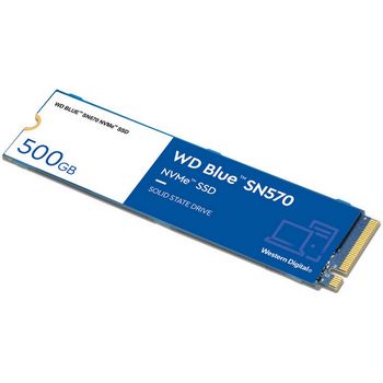Western Digital Blue SN570 NVMe M.2 SSD, PCIe 3.0 M.2 Typ 2280 - 500 GB WDS500G3B0C